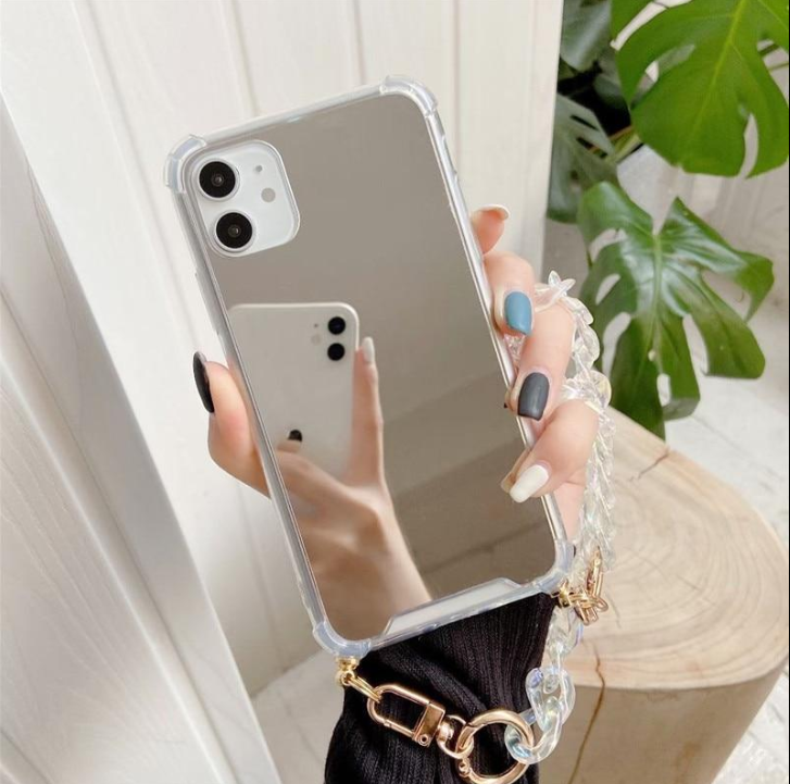 Fashionista Mirror Chain iPhone Case