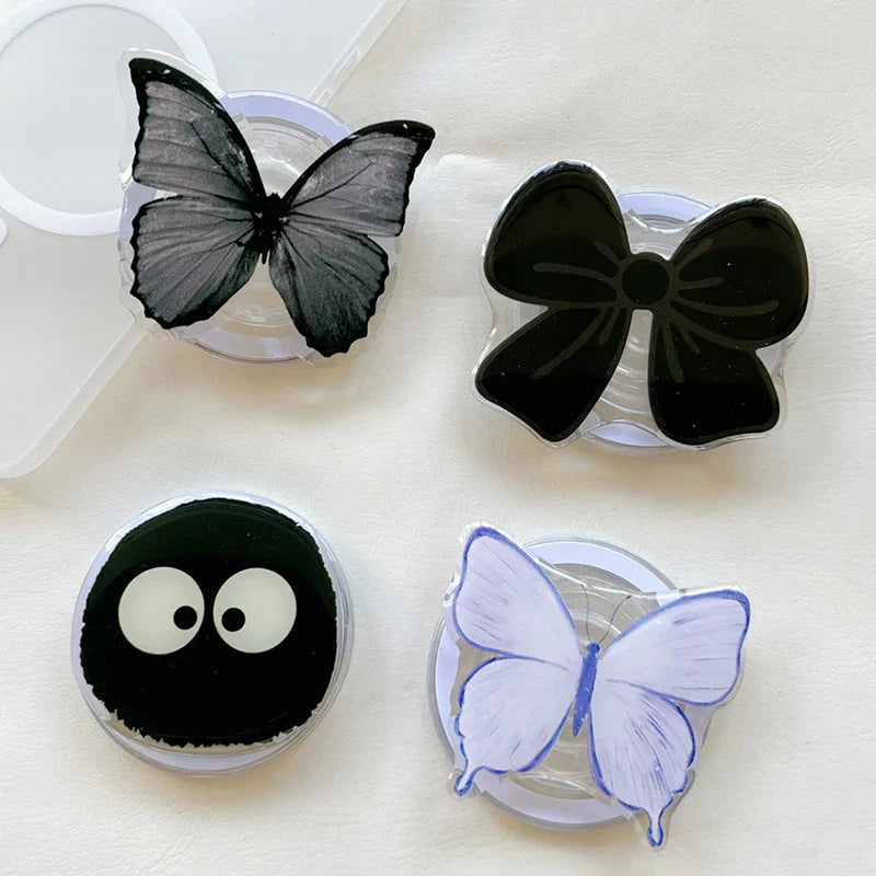 Cute Butterfly Magsafe Magnetic Phone Griptok Phone Holder Stand